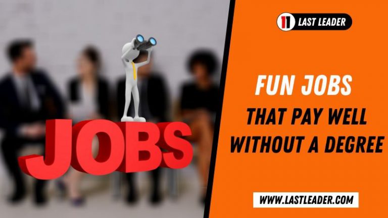 most fun jobs that pay well