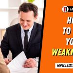 how to tell your weaknesses job interview